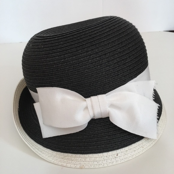 Vintage 1980’s Toucan Art Deco Retro Black Bow Flapper Cloche Derby Hat - Picture 5 of 15